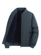 Claude Men's -Lined Jacket for Autumn/Winter - Dark Green
