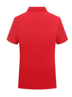 PARIS Pattern Print - Premium Men'S Classic Fashion Sport Casual Solid Color Short Sleeve Polo Shirt, Stylish And Breathable, Quick-Dry And Moisture-Wicking, Soft And Skin-Friendly, Multifunctional Polo Shirt Designed for Men - Red