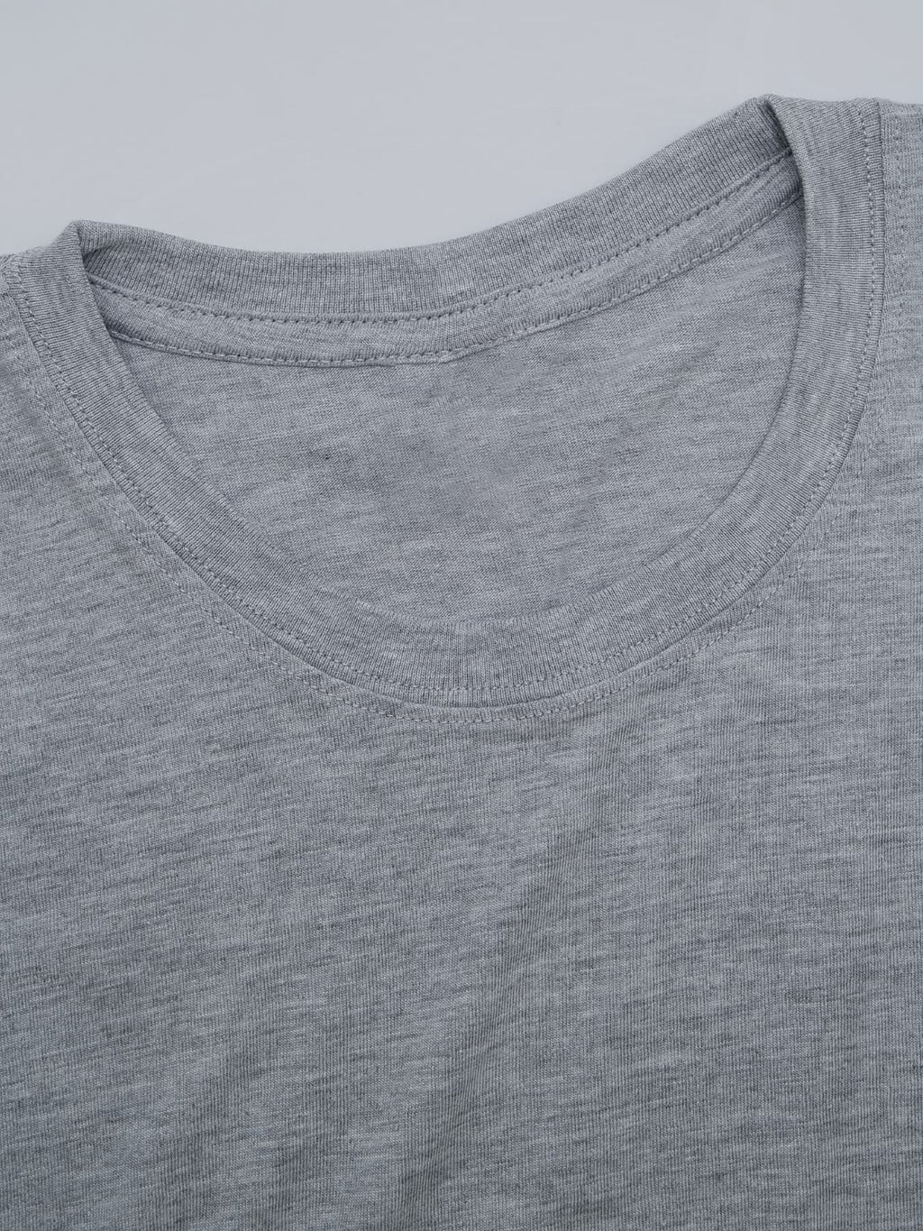 7pcs Men's Pure Crew Neck Short Sleeve T-Shirts, Unisex Basic Short Sleeve Tops, Matching Couple's Style, Comfortable, Soft, Breathable, and Sweat-Wicking, Suitable for Layering or Wearing Alone, Ideal for Sports, Outdoor, Casual, and Commuting - Mixed Color 8