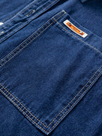 810# Men's Denim Shirt - Blue