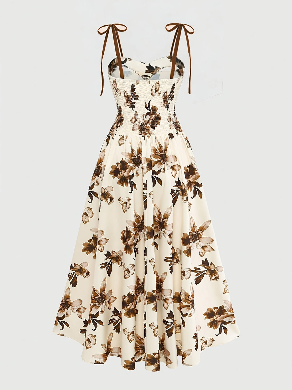 Elegant Sleeveless Dress, Perfect for Vacation Beaches, Streets, and Other Occasions, New Spring/summer Style - Beige