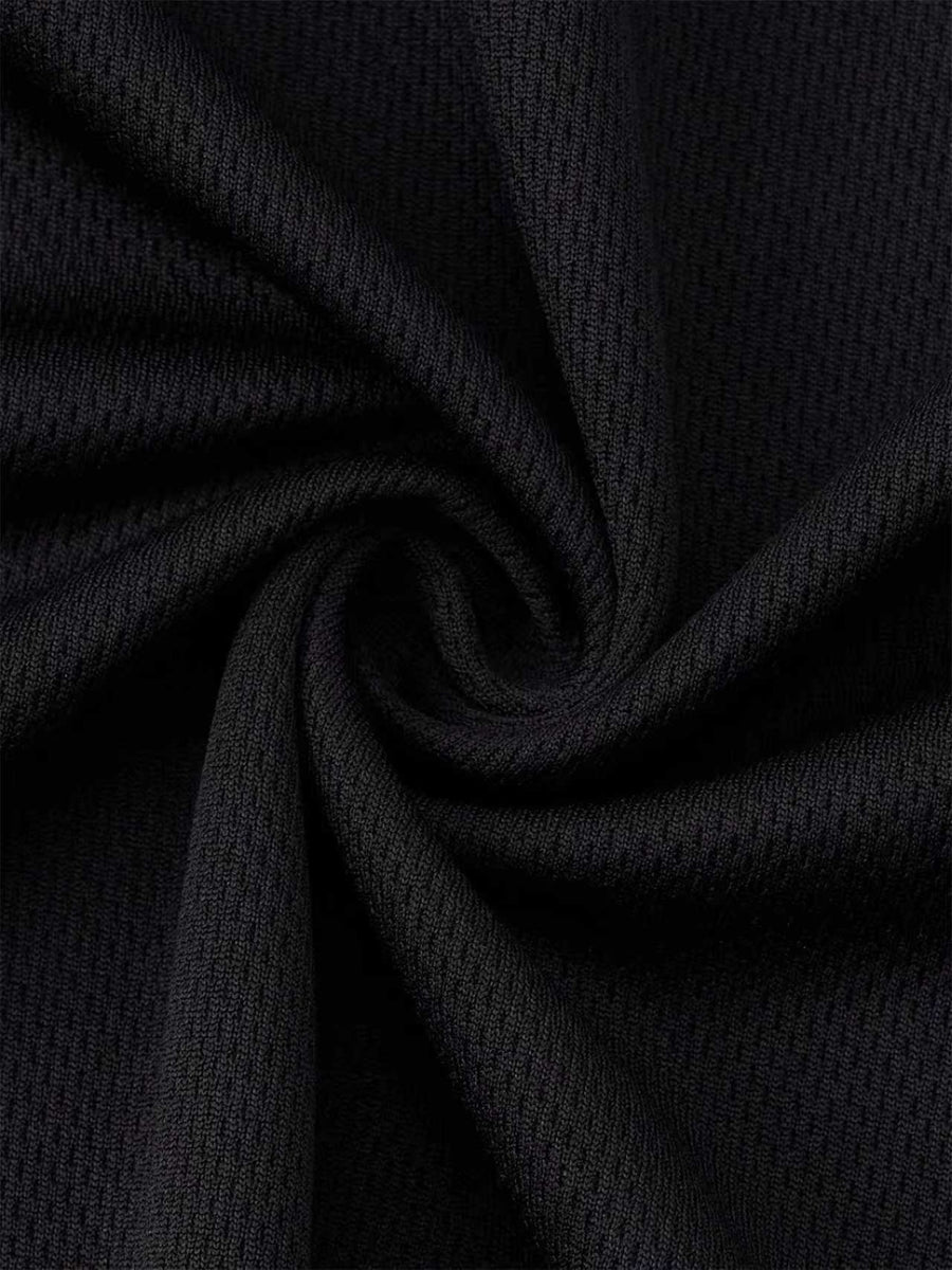 Classic Minimalist Letter Small Logo Printed Short Sleeve T-Shirt, Men's Loose Crew Neck, Wear-resistant & Breathable, All-season Versatile, Multi-scenario Wear - Black
