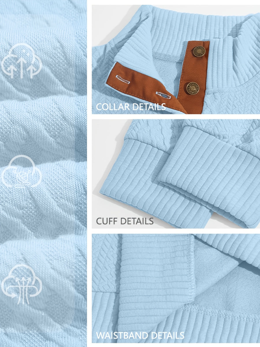 2026 Men'S New Fall/Winter Hooded Sweatshirts Long Sleeve Home And Travel Casual Trendy Comfortable Men'S Fashion - Light Blue