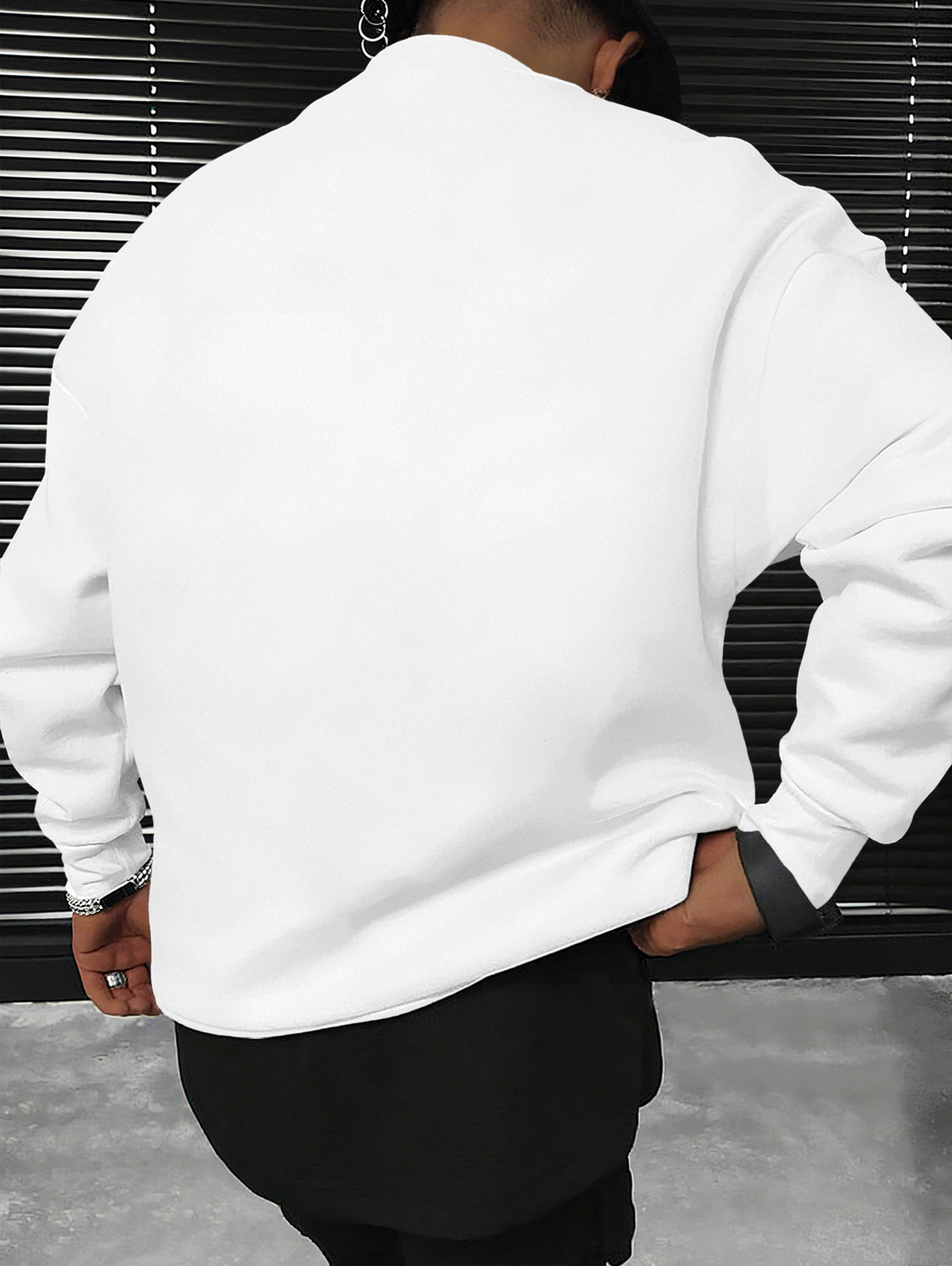 Cheetah Autumn Leaf Themed Men'S Crew Neck Sweatshirt | A Wild Trendy Top! Designed for Animal Lovers, Perfect for Stylish Socializing Or Casual Wear, And Easy to Care for As It Is Machine Washable - White