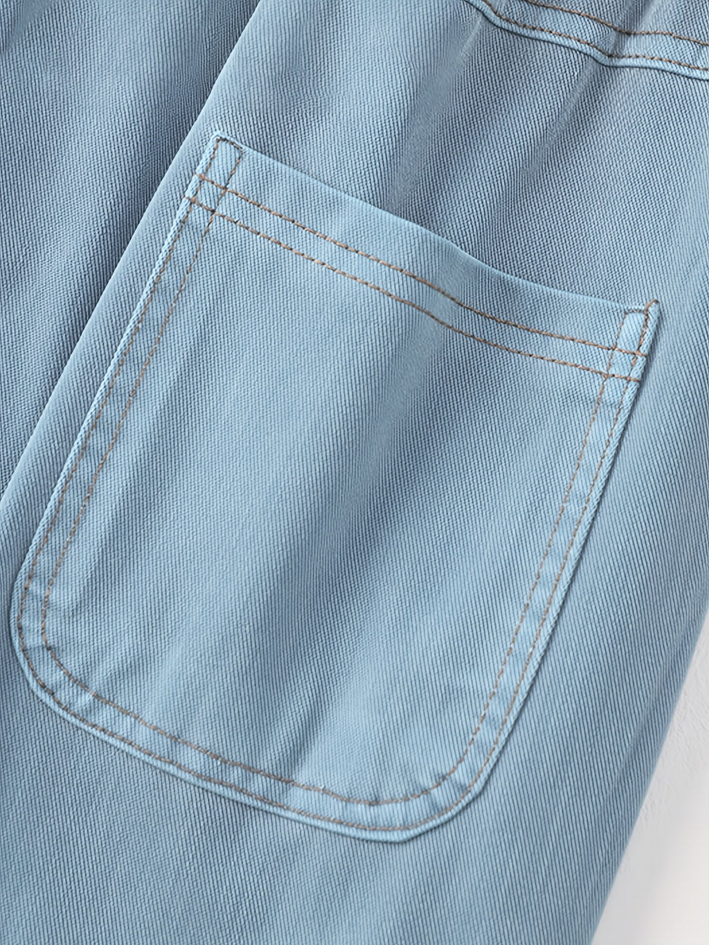 Women'S Tencel Denim Jeans, Spring/Summer Style, Thin Korean Style, High Waist, Slim Fit, Straight Leg, Wide Leg, Ice Flowy Casual Pants - Light Blue