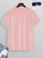 Chicago Speed 93 Fearless Men'S Round Neck T-Shirt -- Lifestyle And Performance Inspired - Pink