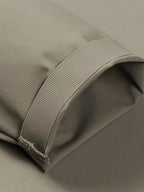 Spring and Autumn Men's Seamless Taped Jacket, Simple Solid Color Seamless Craft Commuter Casual Lapel Outerwear for Middle-Aged and Younger Men's Top - Khaki