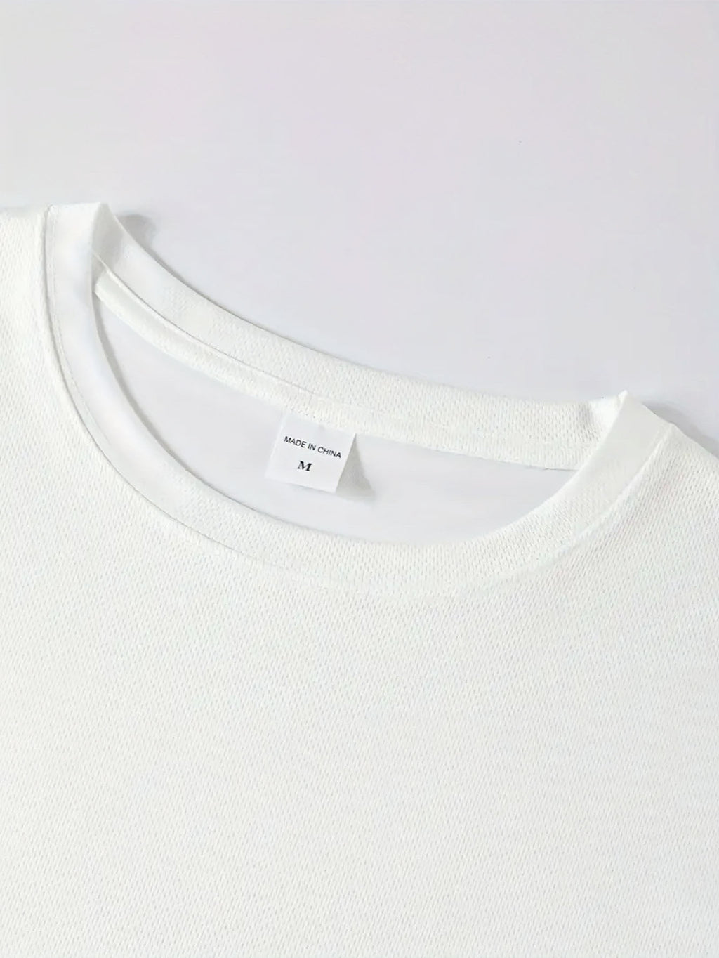 Men's 2026 New Arrival Short Sleeve T-Shirt - Soft Breathable Regular Fit Round Neck Tee with Five-Pointed Star Print, Suitable for Casual Attire, Outdoor Activities & Gym, Casual Athletic Shirt for All Seasons, Machine Washable for Males - White