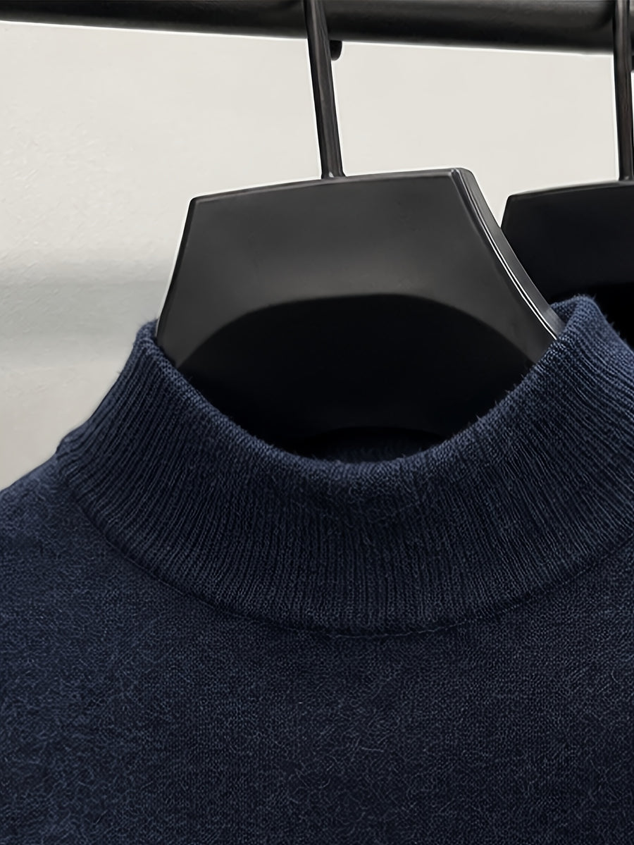 SENMEIGUO Autumn And Winter New Soft Glutinous Sweater Knitted Sweater Trendy Brand Interwoven Youth Loose Color-Blocked Hoodie Thread Coat - Black Gray