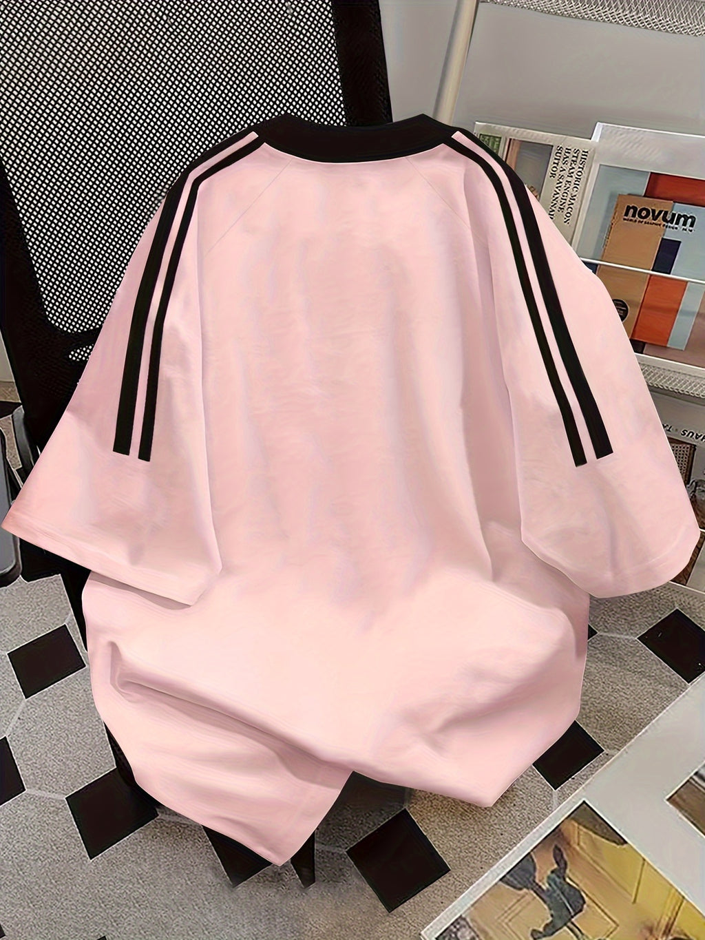 Sanrio American Vintage 2026 Spring/Summer Fun Pochacco Cartoon Print Short-Sleeve T-Shirt for Women, Hong Kong Style Loose Fit, BF Casual Style, Versatile - Pink