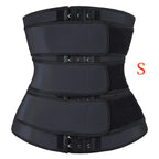 Women's Black Waist Trainer, Abdominal Shaper and Sweat-Absorbing Belt, Adjustable Waist Cincher, Lumbar Support, Sweat-Absorbing Tummy Control Belt