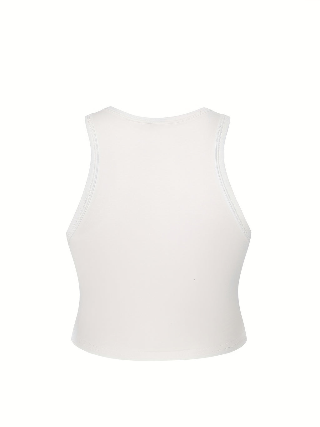 Women's Y2K Elegant Fashion Autumn/Summer Round Neck Tank Top, Cherry Print, Soft Fabric, Machine Washable Comfortable Knitwear, Trendy All-Season Street Style, Popular Loose-Fit Comfortable Multi-Color Option, Breathable Trendy Casual Top - White 2