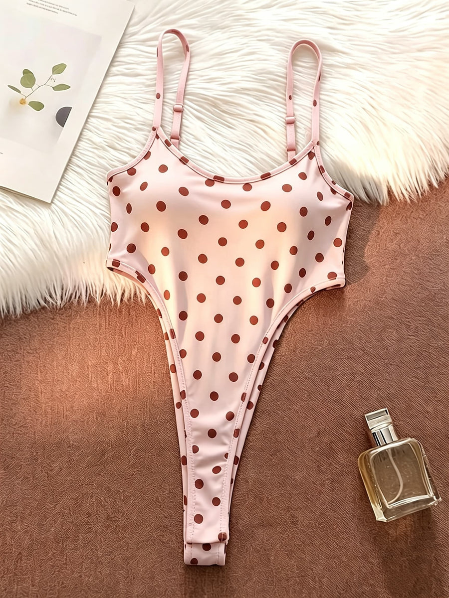 Women'S Fashion Bodycon Top, Adjustable Straps, Thin Strap Jumpsuit, Inner Wear Jumpsuit, Outer Wear, Stretchy Comfortable Breathable Fitted Women'S Clothing, Casual Outing, Date Party All-Match Outfit, Sleeveless Jumpsuit - Pink Color