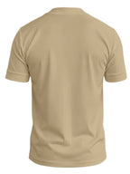 A 2026 New Style Men'S Summer Casual Sports V-Neck T-Shirt, Featuring a Street Fashion V-Neck Design, a Lightweight And Breathable Training Shirt for Exercise And Fitness, Suitable As a Base Layer for Daily Wear - Khaki