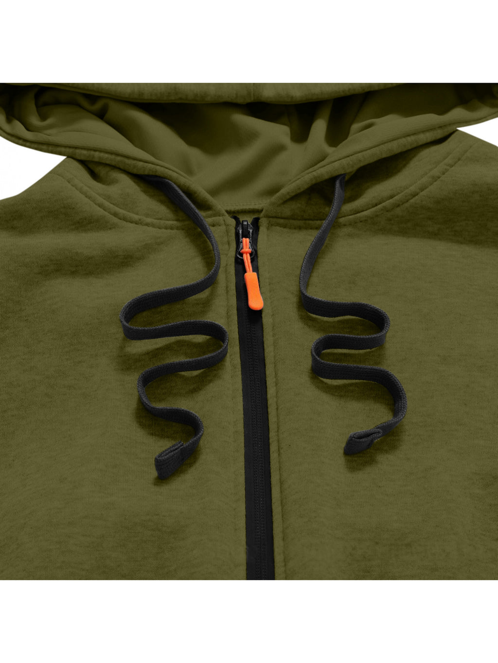 Men'S Casual Hooded Long Jacket PARIS Striped Logo Print Side Seam Zipper Detail Leather Decorative Label Drawstring Hat Collar Loose Daily Windproof Coat, Autumn Essentials - fern green