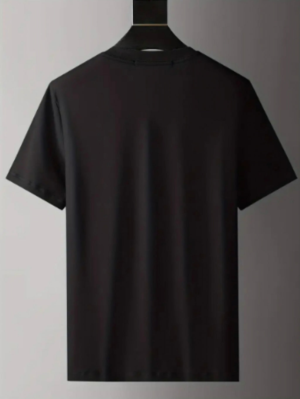 12pcs Set Pure Short Sleeve Soft Skin-Friendly Cloud-Like Fit Sports Casual Everyday Versatile No Limit Easy Design High-End Feel Cost-Effective Understand Life - Black