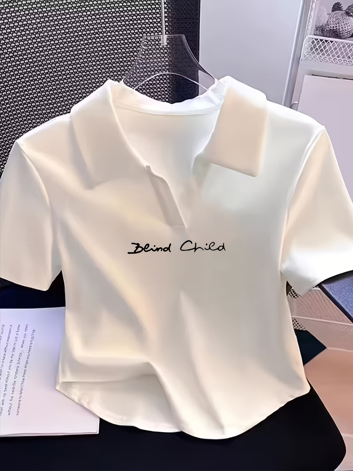 Women'S Summer Short-Length Sexy And Slim-Fit Stretchy Short-Sleeve T-Shirt in White, Casual And Fashionable Blouse Style - White