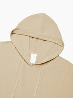 Men'S Spring Autumn New Thin Solid Linen Lightweight Hooded Sweatshirt Casual Commute Outing Fitness Party Street Fashion Athletic Casual Large Pocket Long Sleeve Hooded Top - Khaki
