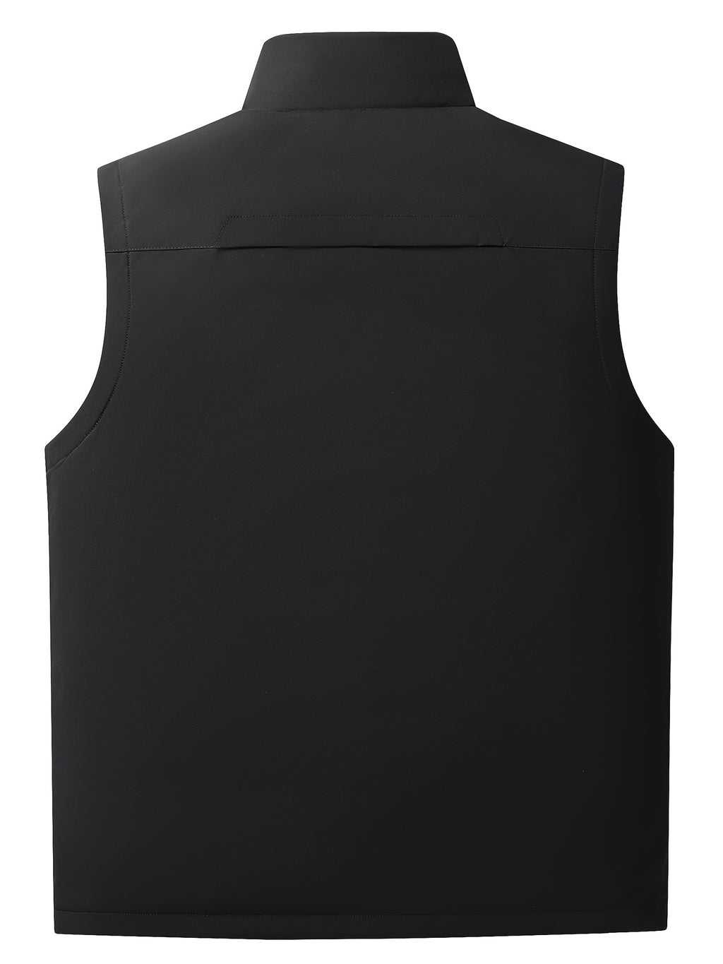 Directional Elegant New Autumn And Winter Fleece Vest, Warm And Cold-Resistant, Thick Coat That Can Be Worn on Both Sides, a Perfect Gift for Your Boyfriend During The Holidays - Black