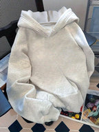 A Women'S Top Featuring a Cat Care Print, Perfect for The Back-To- Season. This Casual Pullover Hoodie Has a Kangaroo Pocket And Is Designed for Autumn And Winter - Light Grey