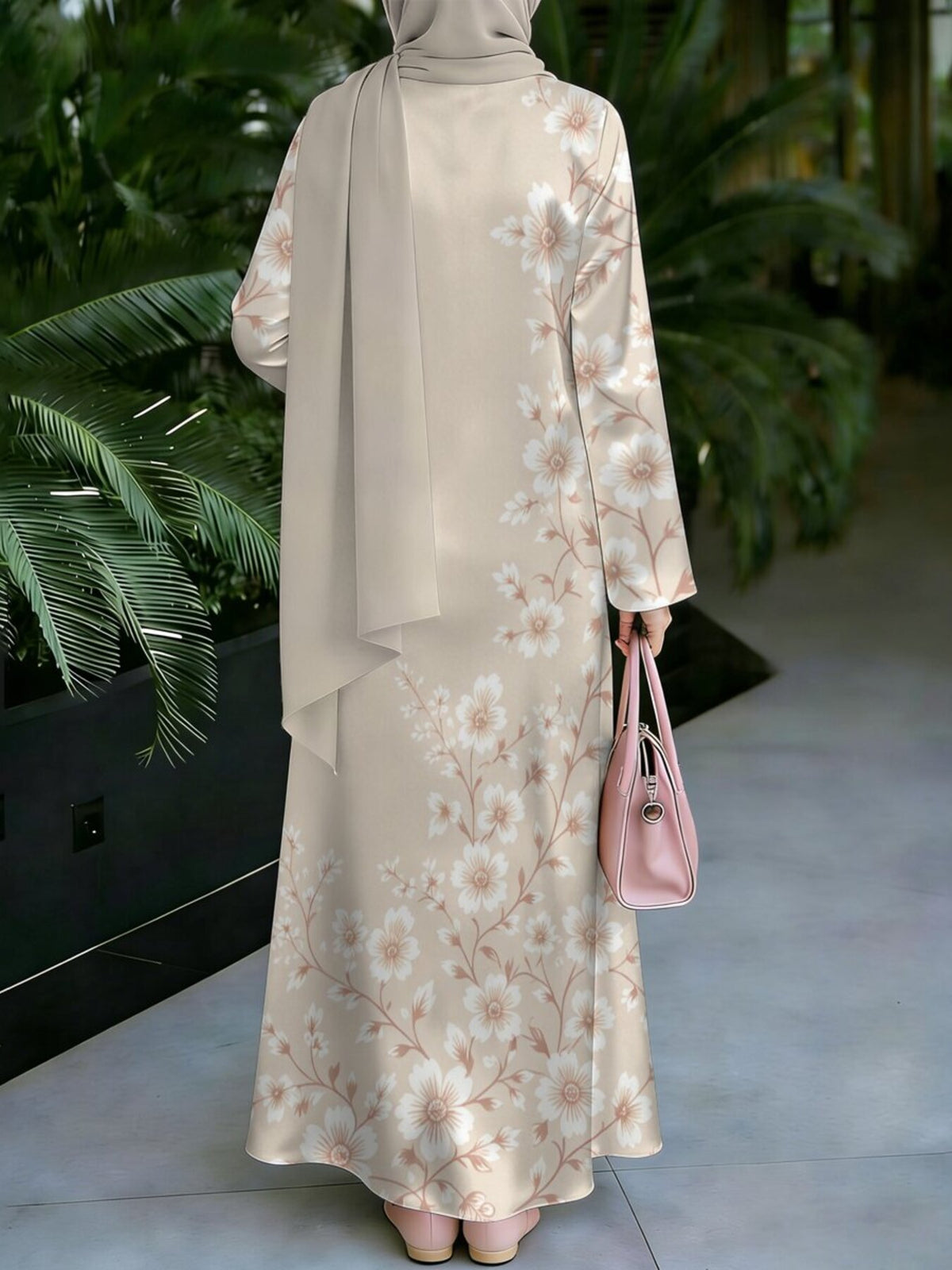 New 2026 Special Collection, Muslim Robe Style, Muslim Women'S Long Dress, Middle Eastern Traditional Cultural Costume, Suitable for Malaysian Women'S Wear, Middle Eastern Women'S Fashion Retro Artistic Style - Mixed colors