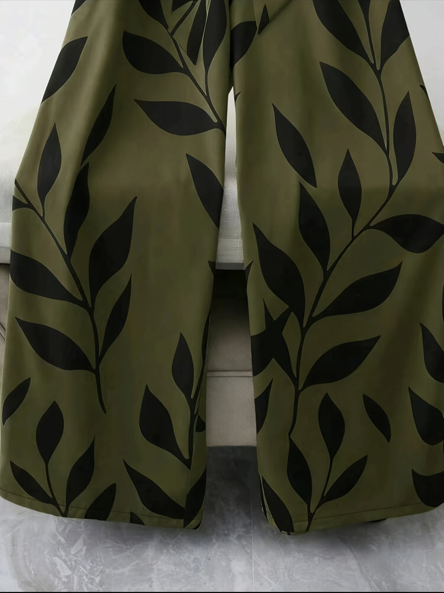 New Women's Casual Jumpsuit - Olive Green