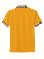 Women'S Fashion Casual Top - orange yellow