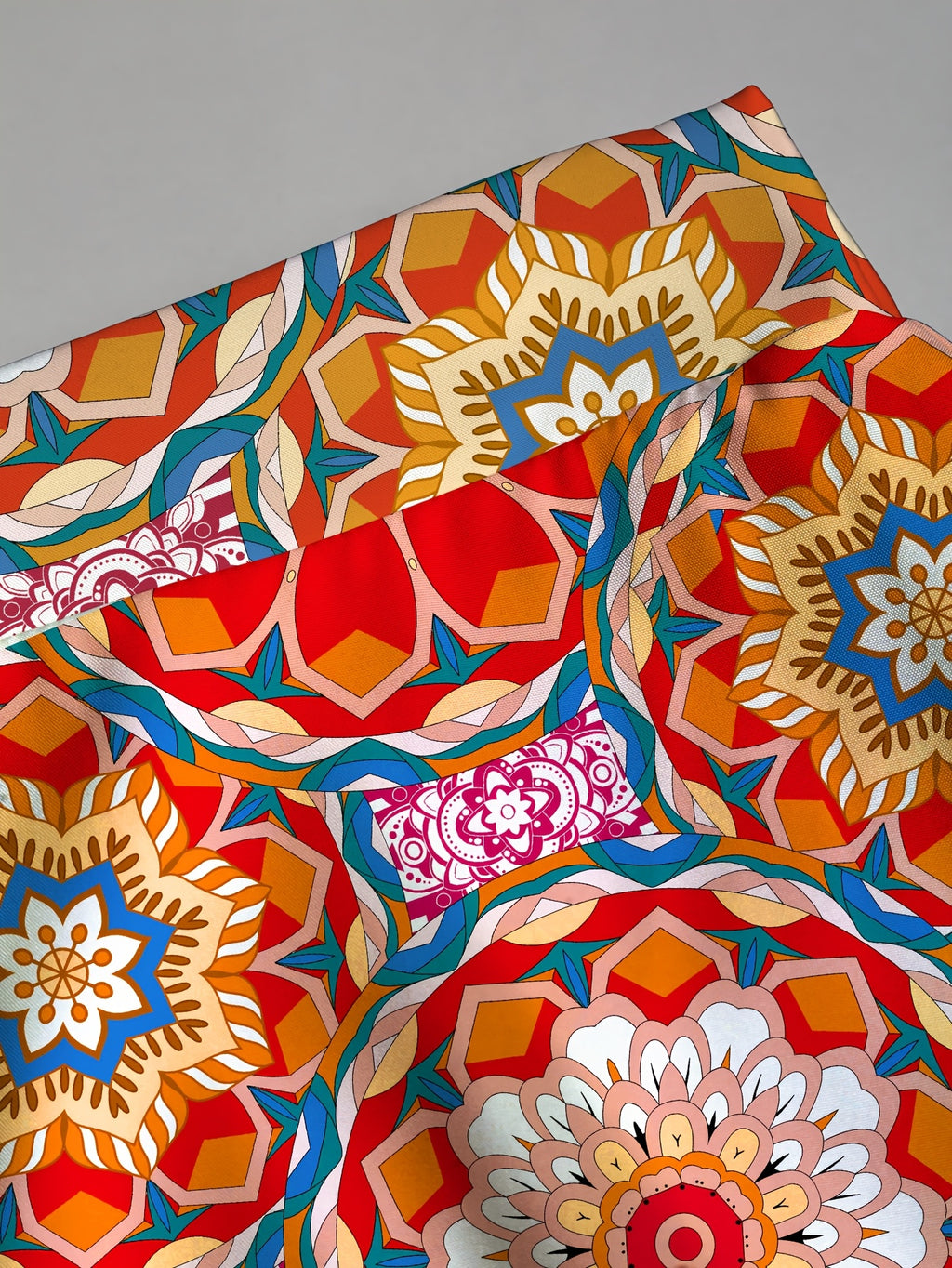 Summer Women'S Bohemian Print Midi Skirt, Stretchable Elastic Waist Casual Skirt - Multicolor 1