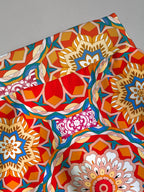 Summer Women'S Bohemian Print Midi Skirt, Stretchable Elastic Waist Casual Skirt - Multicolor 1