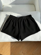 (ZD1019268) Ladies' Fashionable Casual Shorts - Black