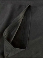 Men's Classic Printed T-Shirt, Crew Neck Short Sleeve, Suitable for Year-Round Daily Wear - Black