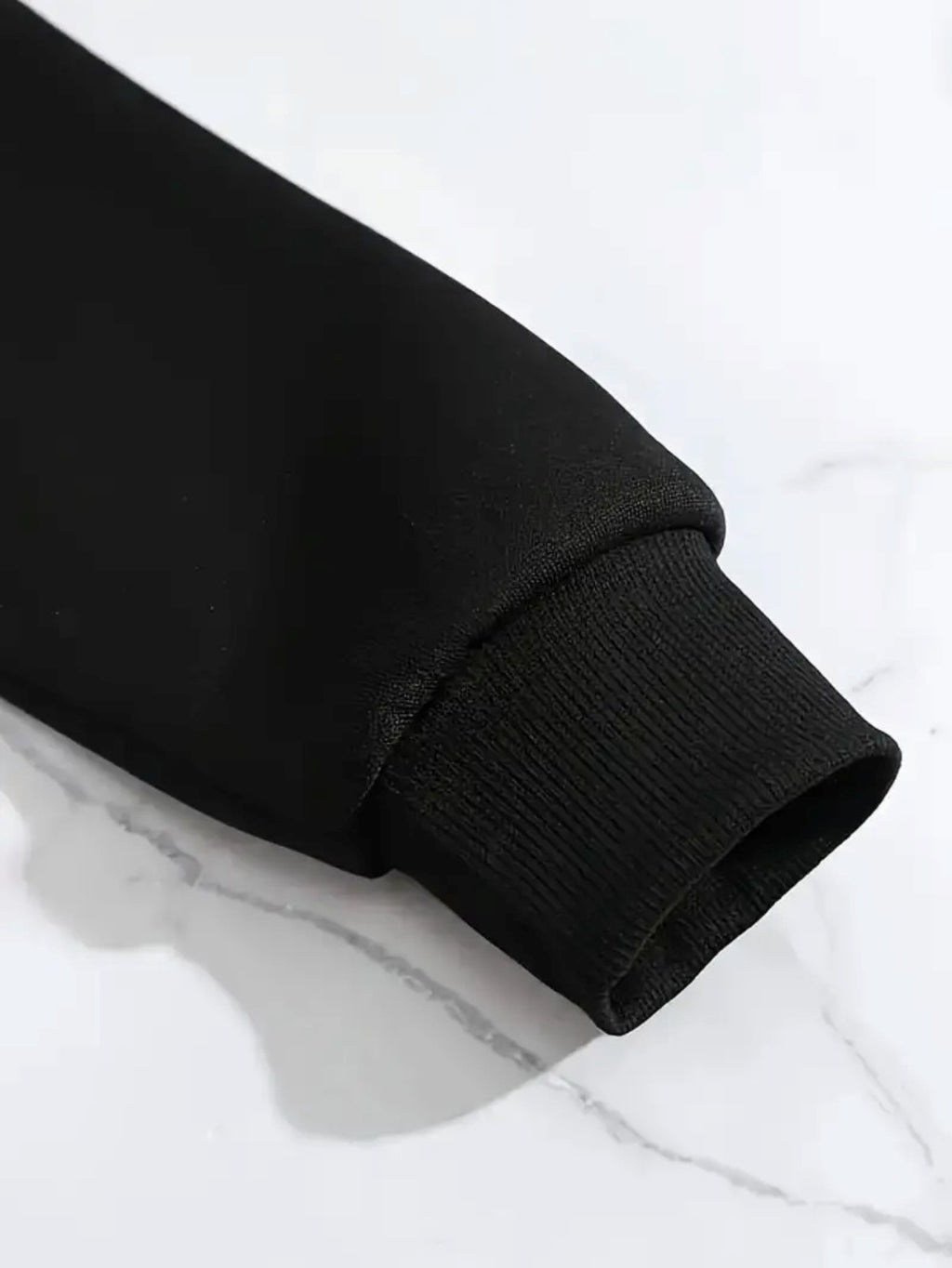 Women's -Lined Thermal Printed Hooded Sweatshirt, Heavyweight Thickened Warm Skin-Friendly Plush Lining, Peeking Little Black Cat Print, for,, Office Workers, Home, Strolling, Shopping, Outings, Gentle, Casual, Versatile, Cold-Proof and Warm Hoodie - Black