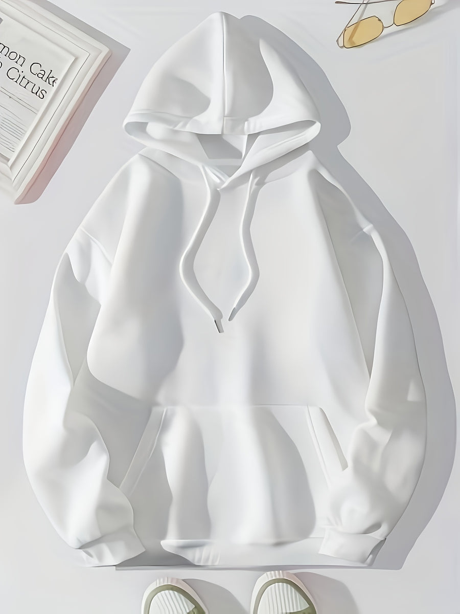 Women'S Fashion Hoodie - White