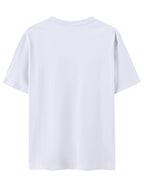Men's 100% Cotton Short Sleeve Crew Neck T-Shirt, American Los Angeles Vintage Street Style Print, Casual, Fashionable, Comfortable, Soft, Summer Short Sleeve - White