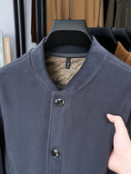 Father's Day Gift for Men: 2026 Spring/Autumn New Style Men's Jacket, Unlocking a Mature Spring Vibe, Lightweight and Comfortable, Suitable for the Changeable Weather of Early Spring - Slate Grey