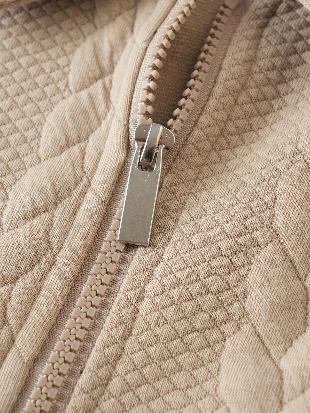 Men's Jacquard Sweatshirt - Khaki