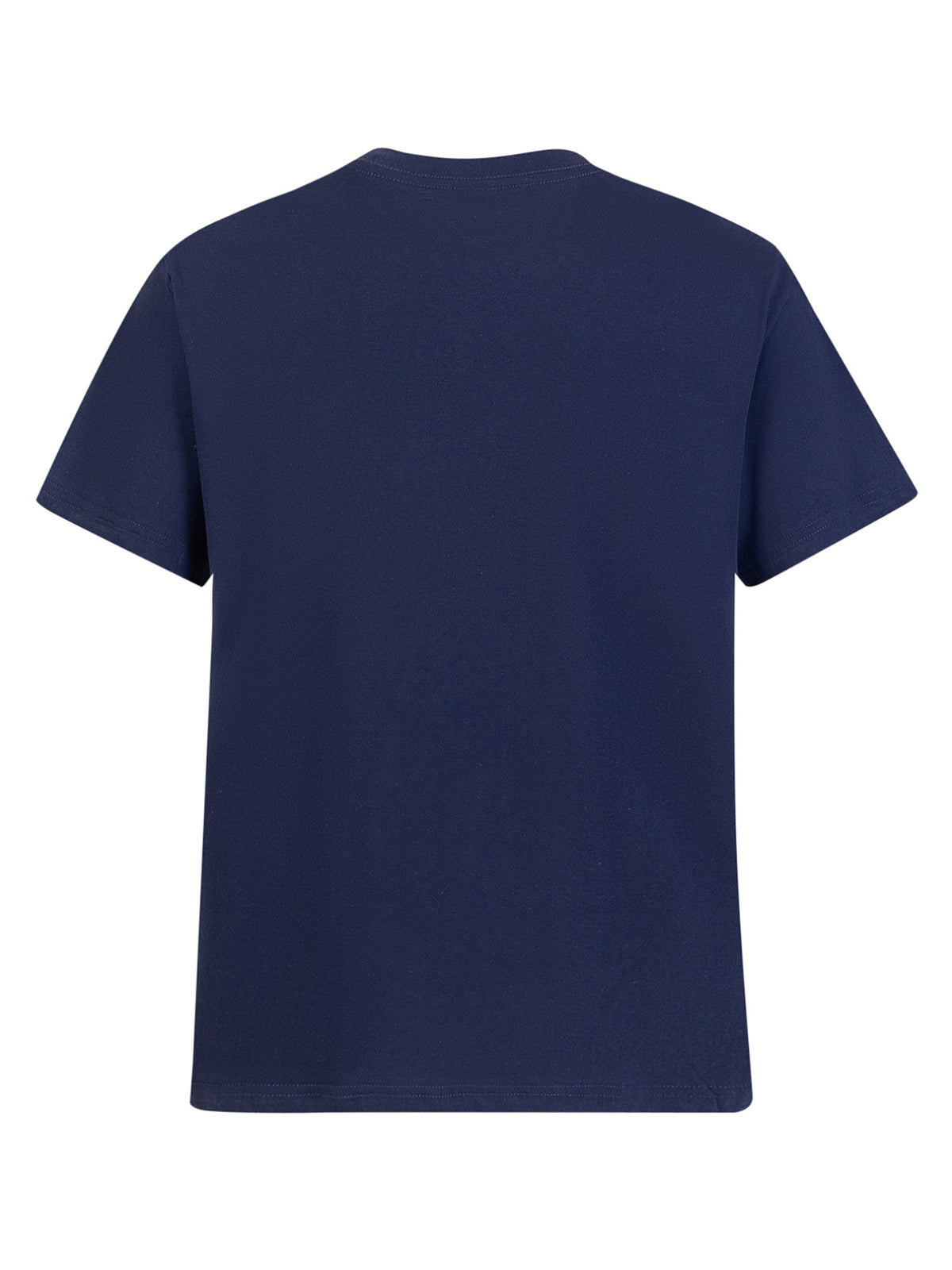 Heavyweight Men's 100% Pure Cotton Crew Neck Printed T-Shirt, a Stylish and Versatile High-Quality Top, an Essential for Daily Wear, Street Jogging, and Other Casual Outfits - Blue