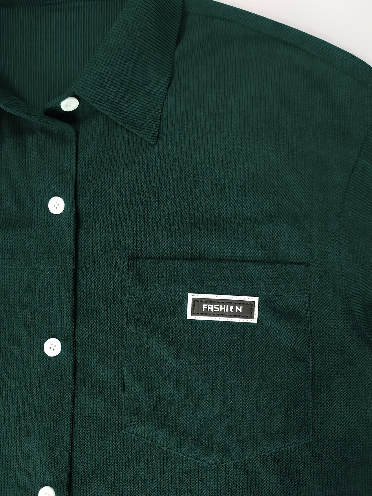 Targeted Women's Fashion Casual Shirt - Green