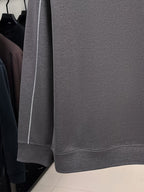 Men's Pullover Crew Neck Long Sleeve Sweatshirt, Suitable for Both Layering and Wearing Alone in Spring and Autumn, Ideal for Sports, Leisure, Commuting, and Daily Activities - SINBOS - Dark Gray