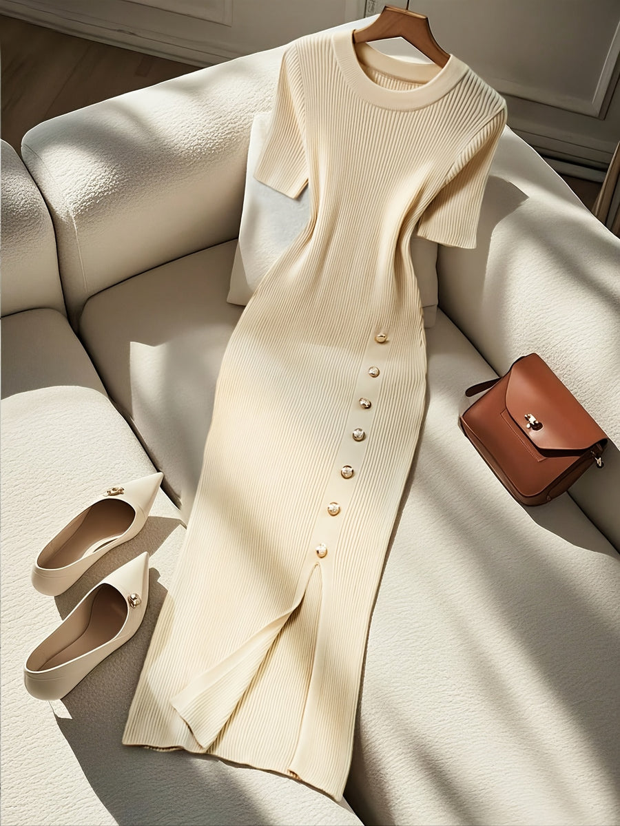 Elegant Long Dress Year-End Party Dress New Year'S Eve Dress Holiday Dress New Year'S Eve Dress Winter Dress Dress Red Dress New Year'S Dress Evening Dress - Off-white