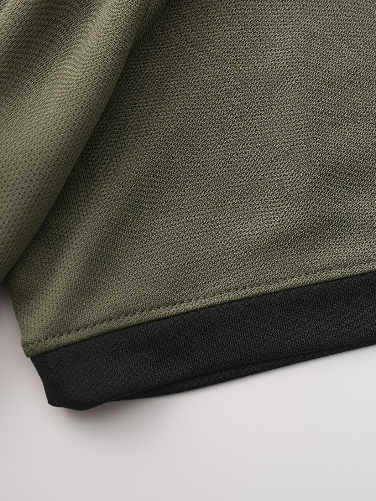 Men'S Casual Sports Solid Polo Shirt with Short Sleeves - Olive Green