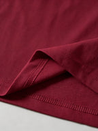 Superman Crew Neck Casual Short Sleeve Top, Men'S 100% Casual Comfortable And Versatile Summer Short Sleeve T-Shirt, Suitable for Outdoor Wear, Gym, Office And Everyday Fashion - Men And Women Can Wear - Burgundy