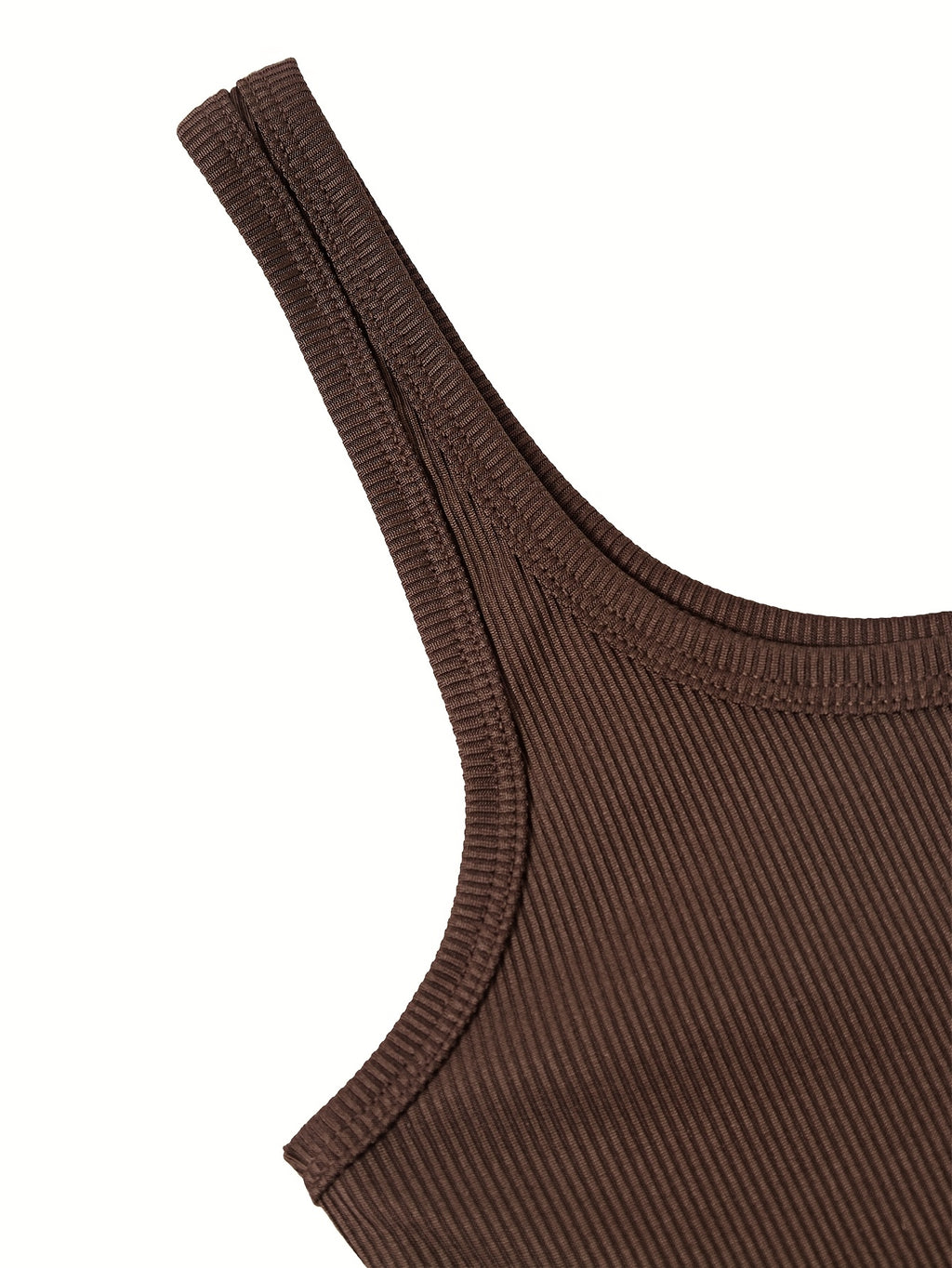 Women's suits: diagonal pocket drawstring shorts, spring and summer shorts, Women's clothing, letter print short vests, sleeveless casual tops - Dark Brown+Black