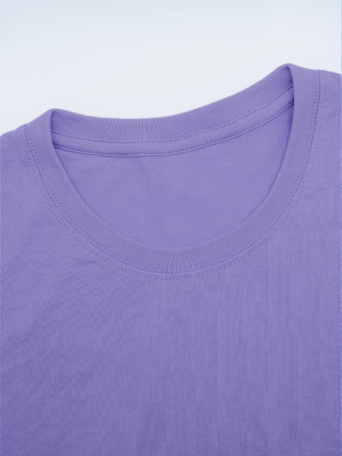 7pcs Men's Pure Crew Neck Short Sleeve T-Shirts, Unisex Basic Short Sleeve Tops, Matching Couple's Style, Comfortable, Soft, Breathable, and Sweat-Wicking, Suitable for Layering or Wearing Alone, Ideal for Sports, Outdoor, Casual, and Commuting - Mixed Color 3