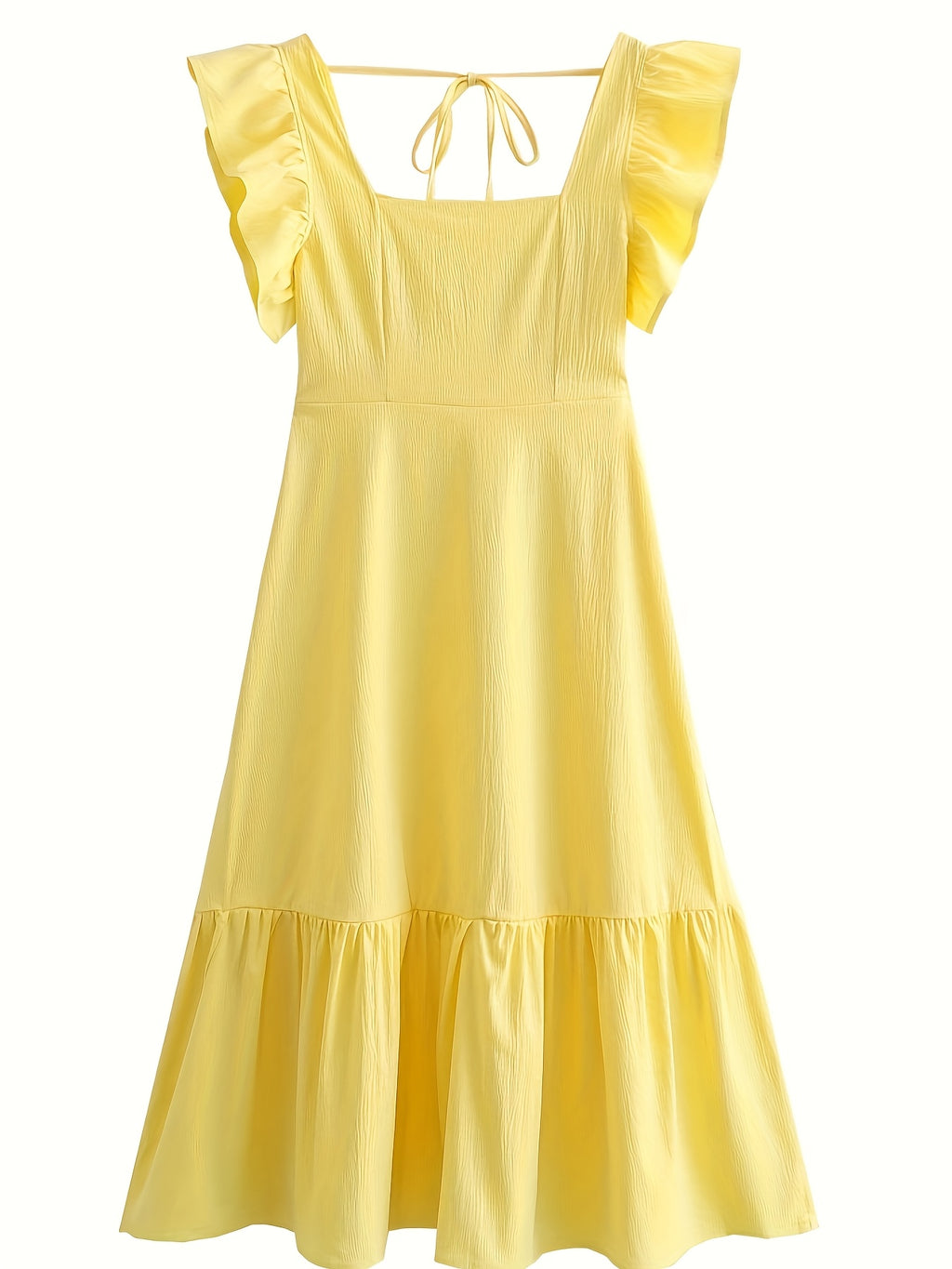 Casual Dress - Yellow