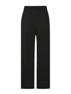 Street Commuter Distressed Multi-Pocket Cargo Pants for Outing, Home, and Casual Wear - Black