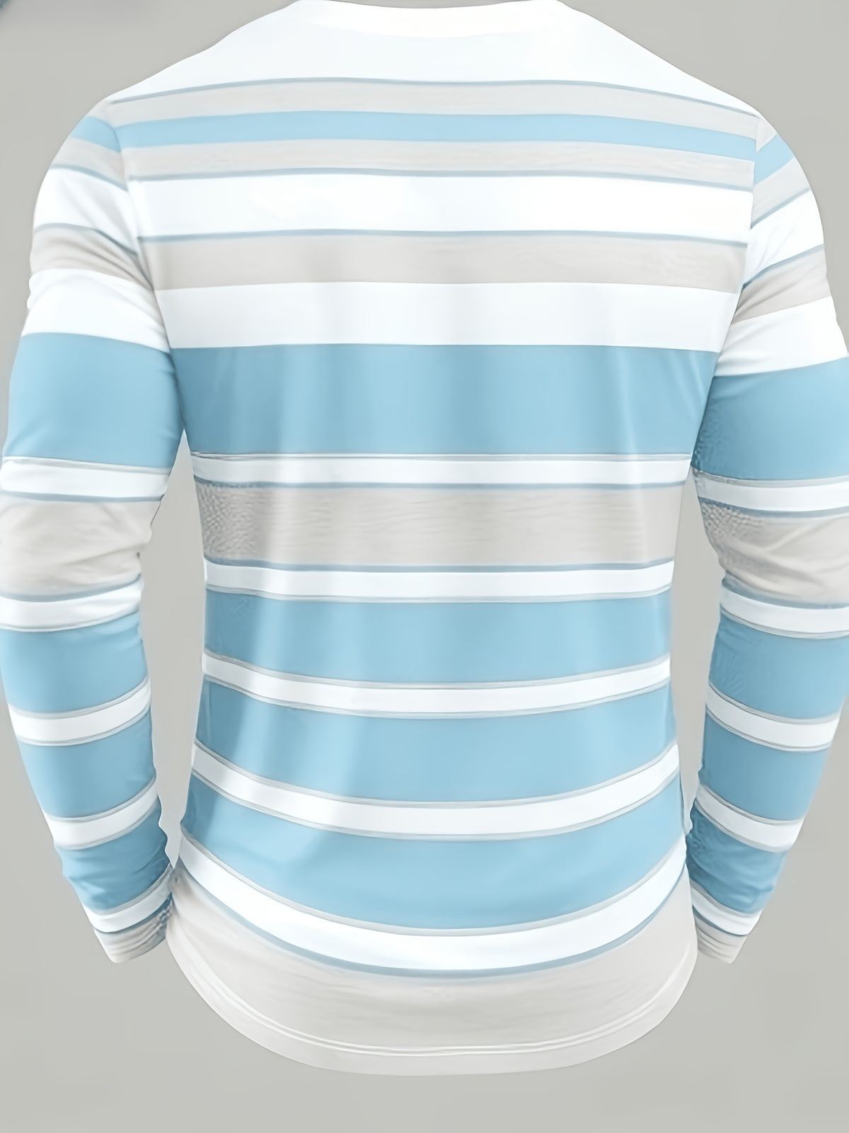 [Print Design - Not Textured] Men'S Print Pattern Long Sleeve T-Shirt, Casual Round Neck Base Layer, Novelty Long Sleeve Top, Suitable for Outdoor Camping, Fishing And Hiking, Fitness And Sports, Home Use, Christmas, Christmas Gift, Thanksgiving - Mixed colors