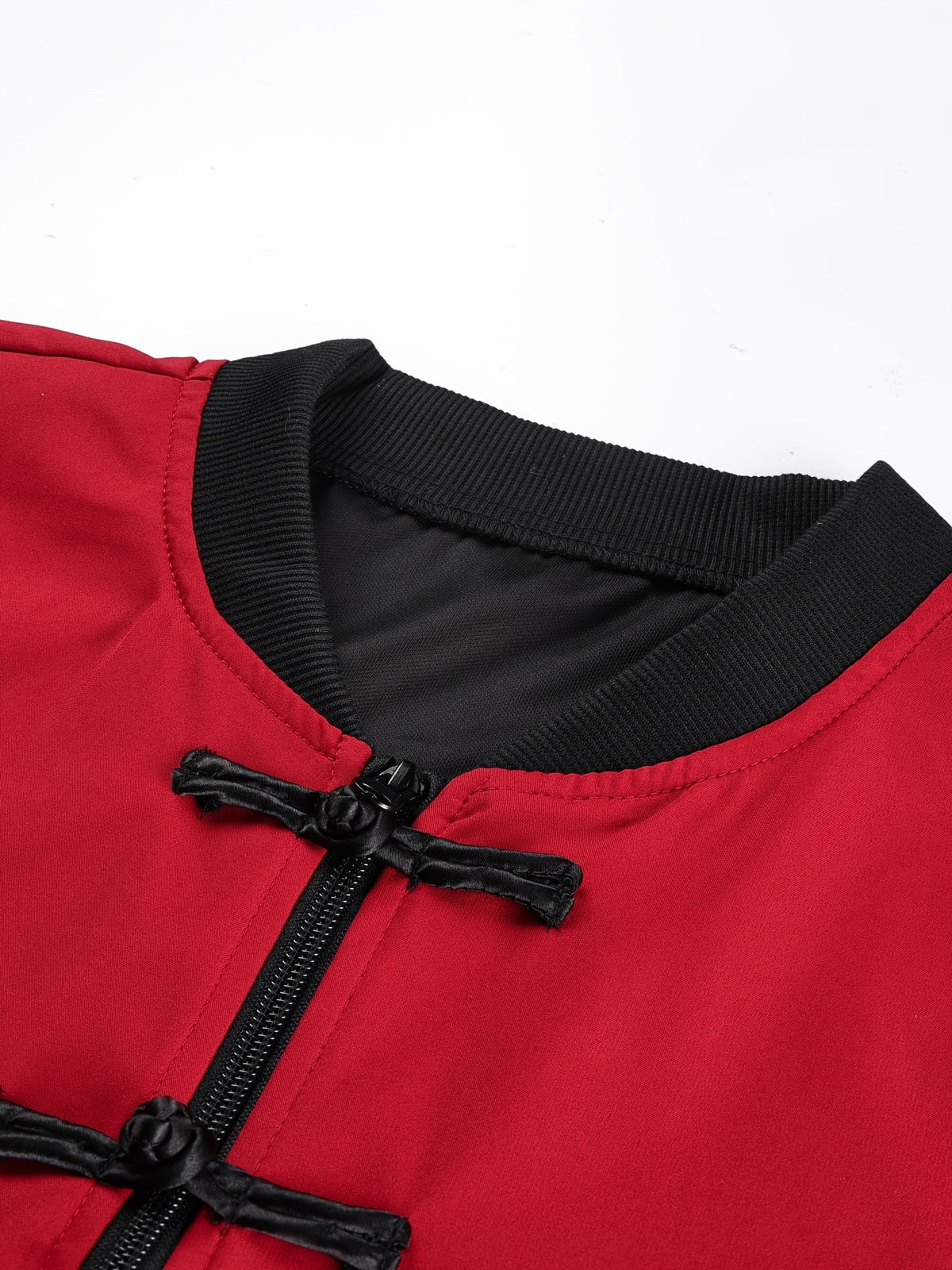 Men'S Easy Solid Color Classic Version Jacket Light And Thin Jacket, Comfortable Upper Body, New Chinese National Style Tang Suit, China-Chic, Versatile Casual Wear, Matching Coat - Red