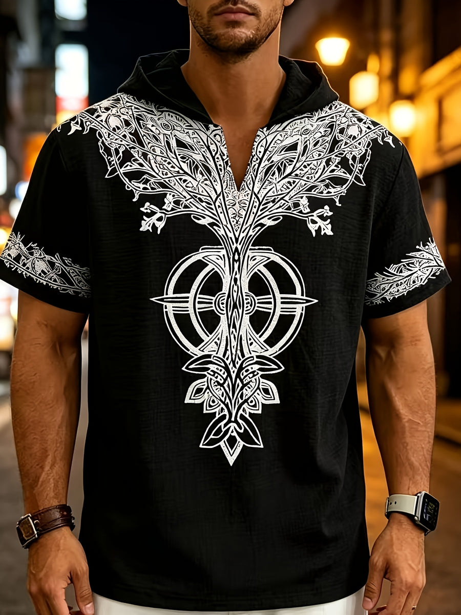 A Summer Essential with a Relaxed Fit, Versatile for Daily Wear, Suitable for Both Commuting and Casual Occasions - Black