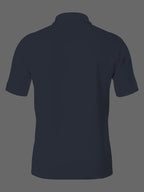 Light Luxury Men'S Solid Color Polo Shirt 3pcs Set Multi-Scene Golf Outfit Top - Sky Blue Pink Navy Blue